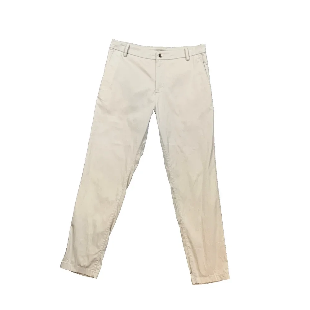 Birddogs Pants Mens 32 Shadow Cotton Blend Boxer-Brief Lined Stretch Golf Chino